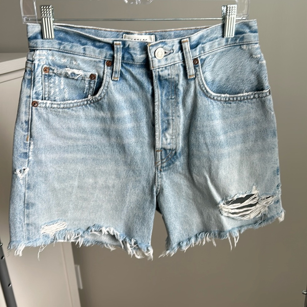 AGOLDE Riley 4” short, excellent condition, size 27